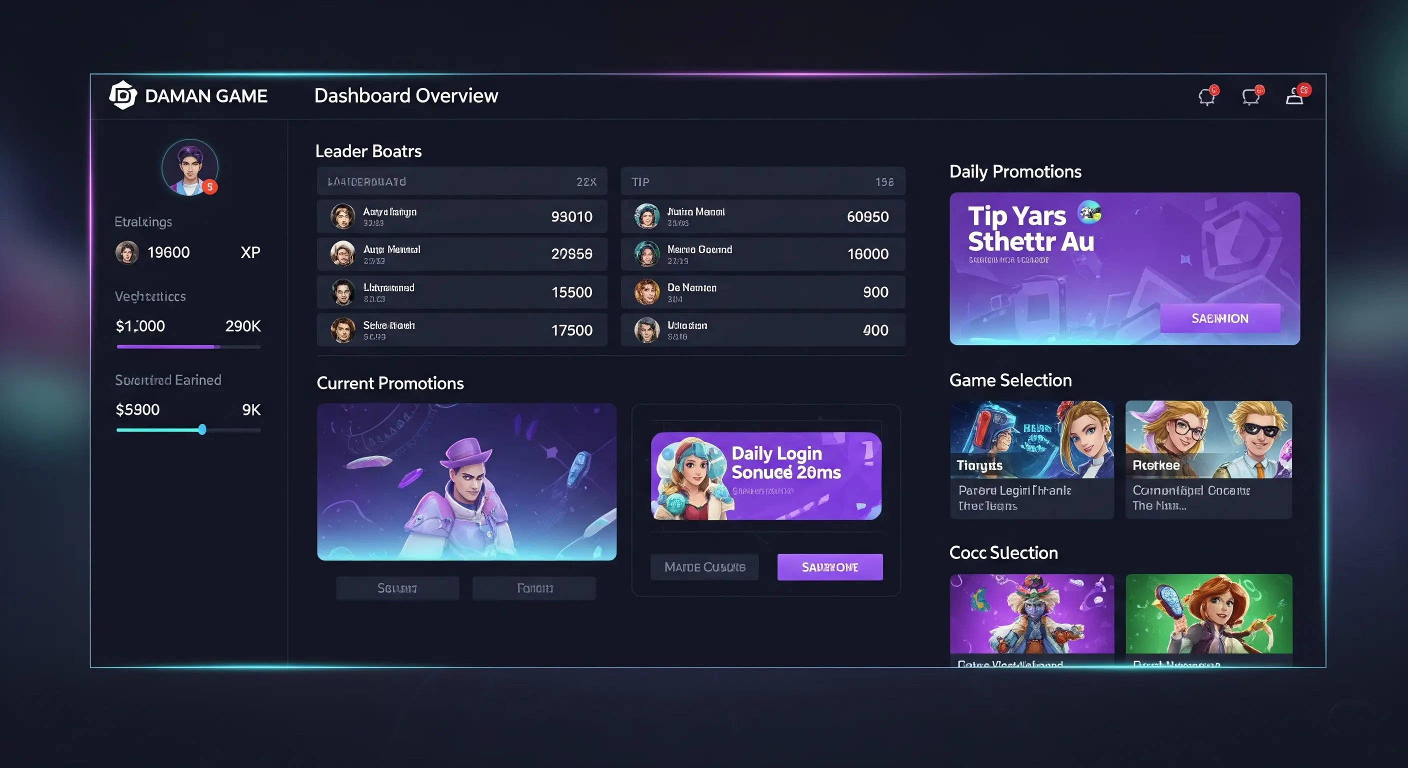 Account Dashboard