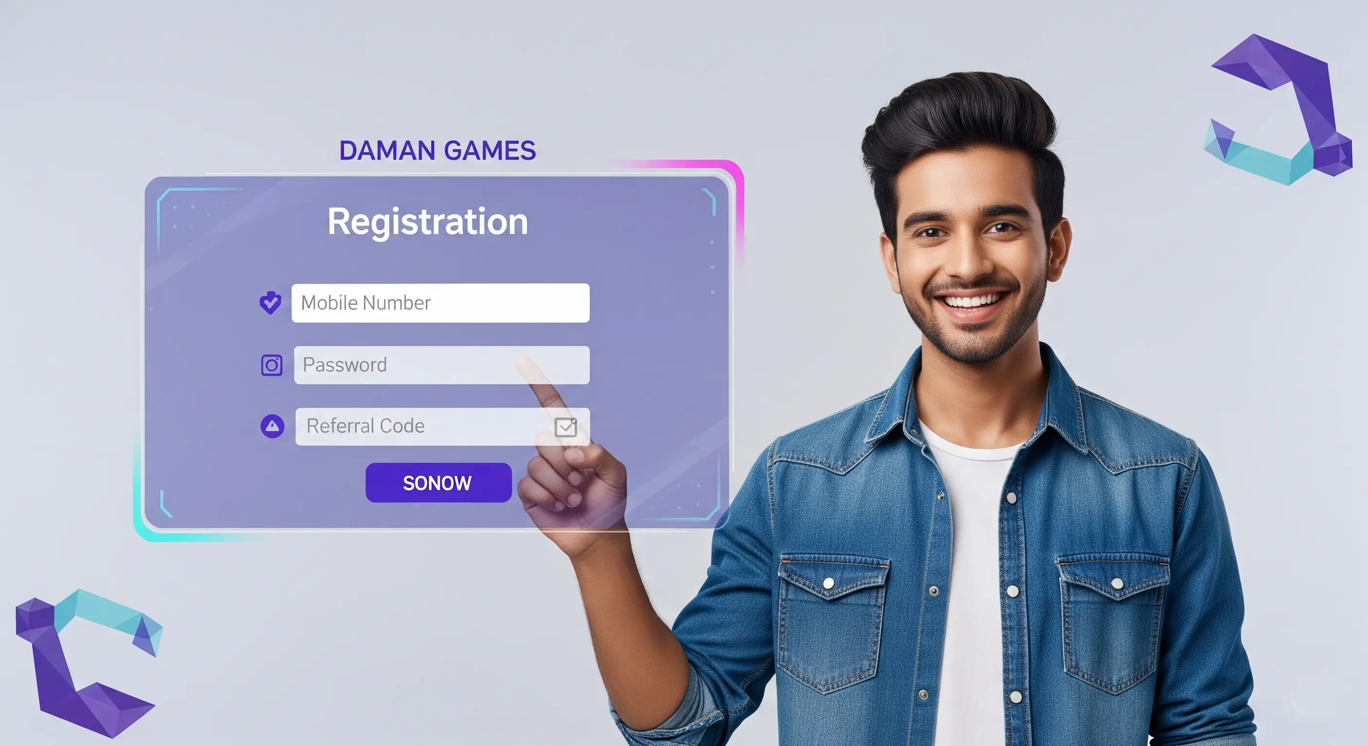 Daman Games Registration Form