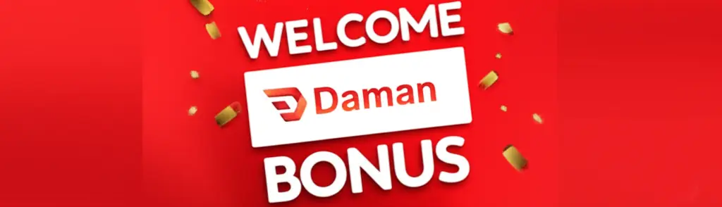 Daman Games Welcome Bonus